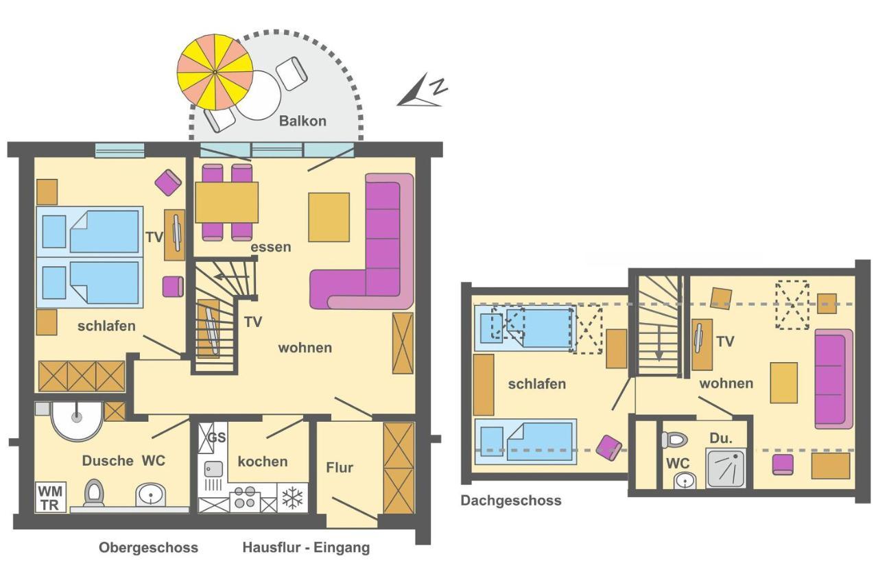 Ferienpark Freesenbruch Wohnung 4 5 - Kranichtanz Ostseeheilbad Ostseeheilbad Zingst Exterior foto